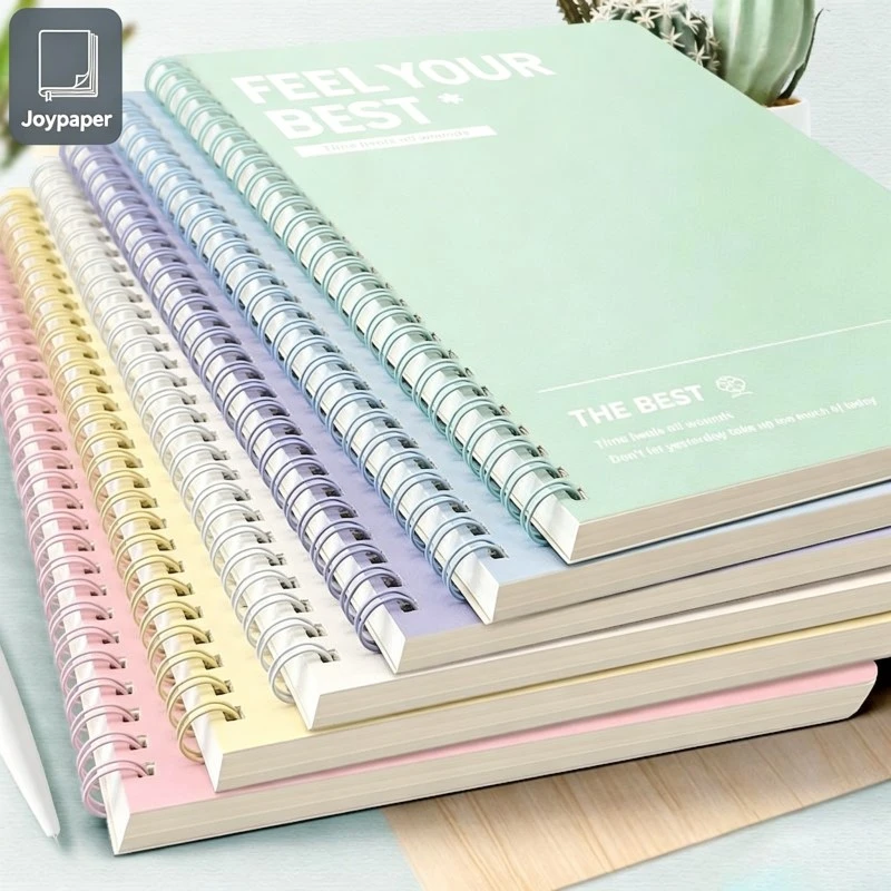 Colorful Spiral Notebook with PP Cover